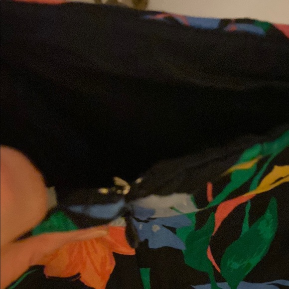 J. Crew Navy and Orange Sleeveless Maxi Dress - Picture 5 of 7